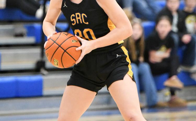 Nicole Martensen looks to pass the ball. PCN photo by Rick Holtz.