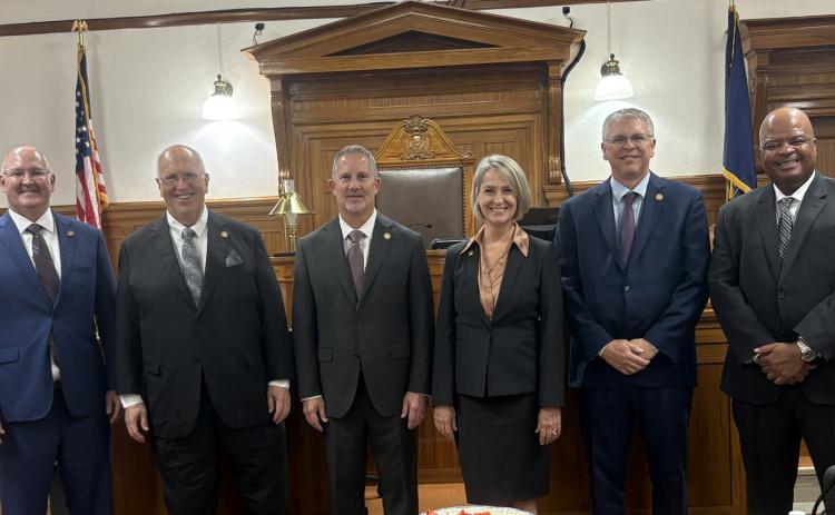 State Judges Visit Polk County