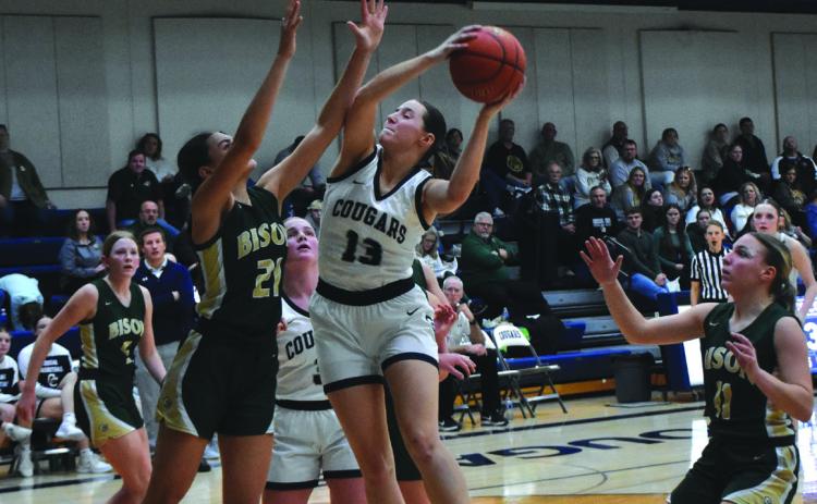 Adrienne Waller goes up for a basket against Central City. PCN photo by Beth Sparrow.