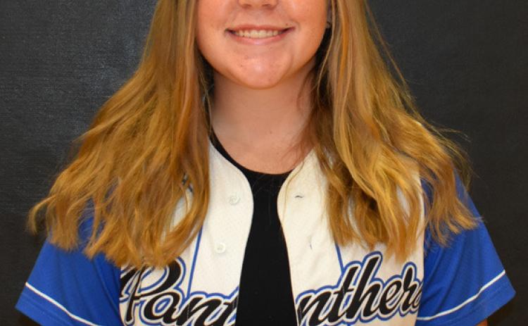 Senior Aubree Siffring (SRC) will lead the Panthers on the pitching mound. PCN file photo.