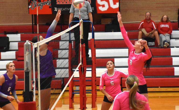 Senior Dakota Gress looks to find the opening in the Fillmore Central defense during last Thursday night’s triangular at Sandy Creek High School. PCN photo by Beth Sparrow.