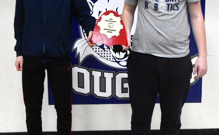 5155K (Kirk Sparrow and Cannen Mooney) received the sportsmanship award. PCN photo by Beth Sparrow.