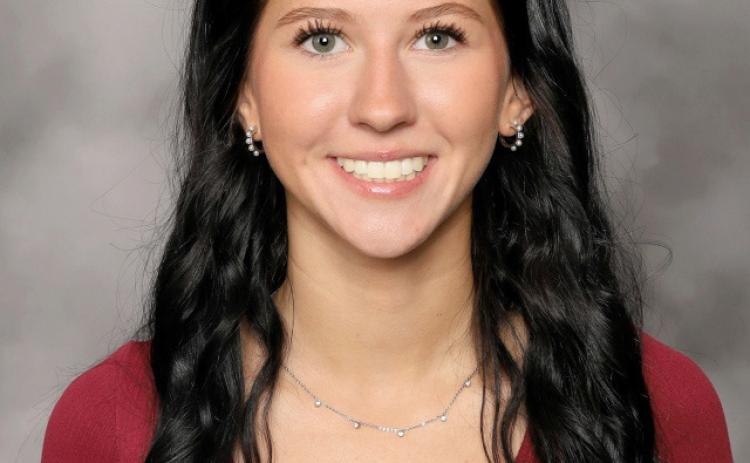 Kenzie Bartling (left) and Allison Kula (right) were selected for Girls’ State held in June. Photos provided.