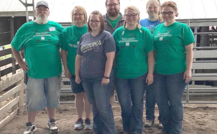The Vrbka-Ott-King family of Polk County received the multi-generation family of volunteers award from Nebraska 4-H. Photo provided.