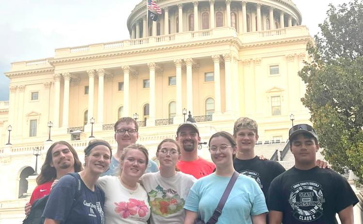 Cross County FCCLA are at National FCCLA this week. They are competing, learning and growing and seeing the sites. Results and more will come next week. Photo provided.