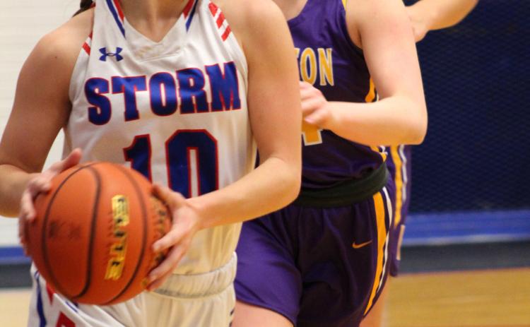 Hailey Lindburg is one of the top returning scorers for the Storm. Look for the senior to lead the team again. PCN file photo