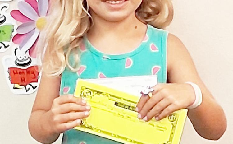 The Shelby Community Library Summer Reading Program was a great success with turnout of 53 students participating. The Reading Contest Winners included first place: Pre-school to Kindergarten Nora Hopwood (left) and 4th Grade on Up Jayce Mohr with 1,580 minutes read (right). 1st -3rd Grade Dacia Diaz Ramos 1,045 minutes read, not pictured. Photos were provided.