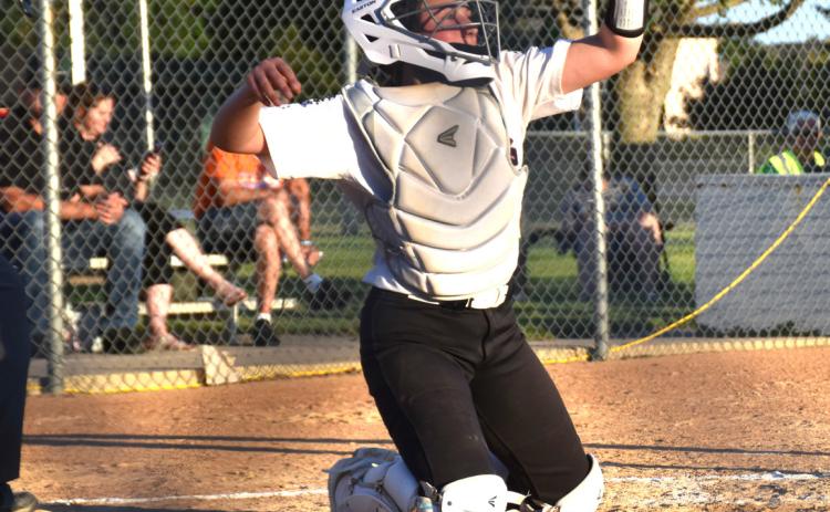 Savanna Boden catches a strike. PCN file photo by Beth Sparrow.