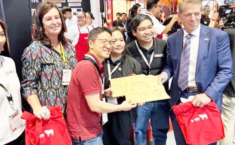 Nebraska Delegation attends World Food Expo. Photo was provided