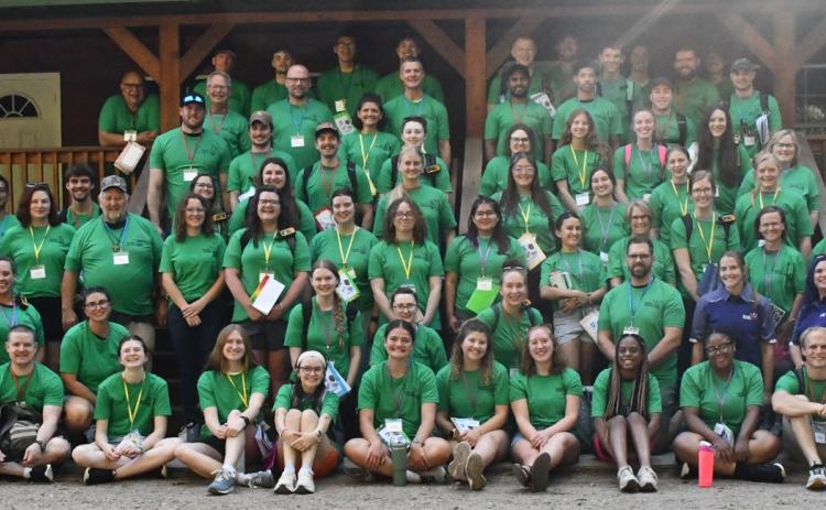 Royal Family Kids’ Camp volunteers who serve and spend the week. Photo provided.