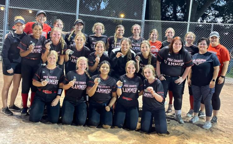 Slammers won the tourney at Wisner on Saturday. Photo provided.