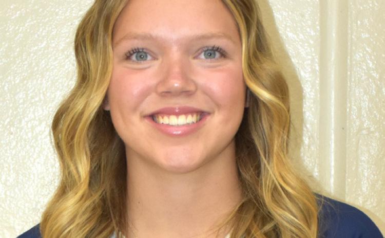 Sydney Hengelfelt, MVP (most valuable player) and offensive player of the year.