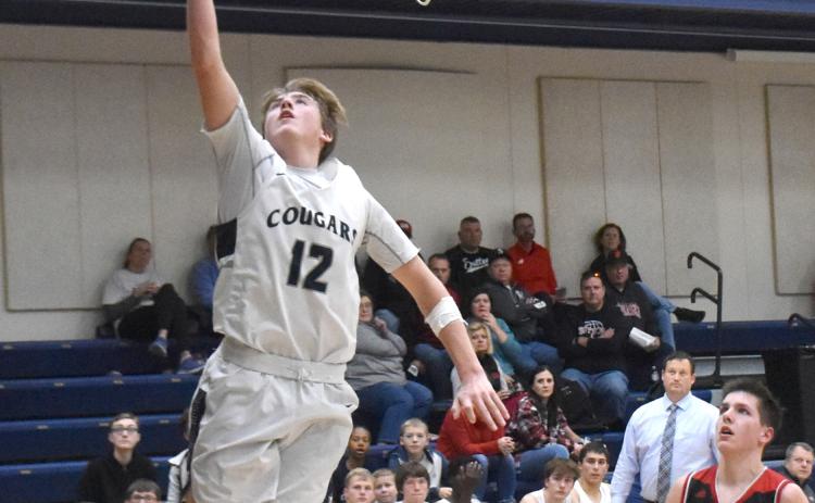 Ashton Seim scored all 16 of his points in the second half against Sutton last week. PCN photo by Beth Sparrow