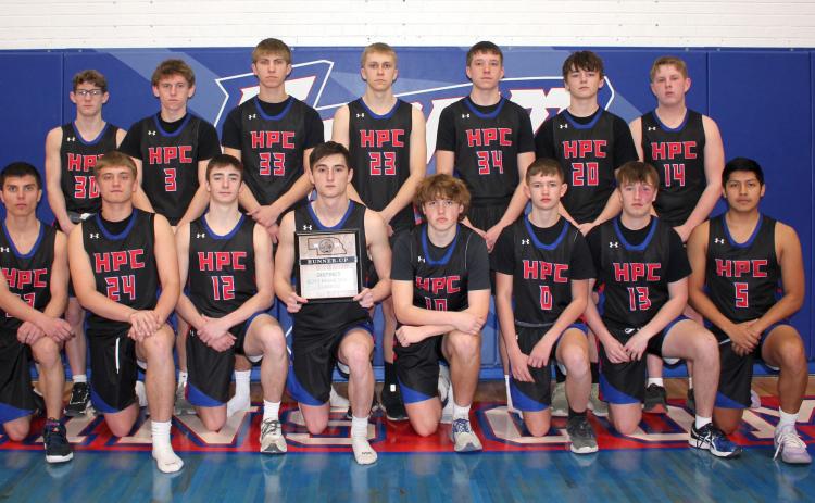 High Plains with their district runner up plaque. Photo provided.