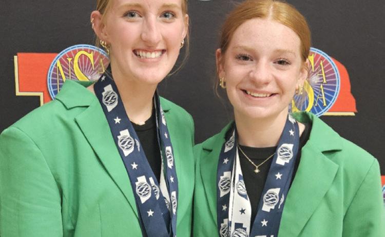 Both OID presentations from High Plains and Shelby-Rising City were crowned champion at state speech. Pictured above is High Plains: Rylee Hofmann, Madi Zerr, Garyt Lesiak and Peyton Hofmann. Below is Shelby-Rising City: Charlie Thompson, Kasey Fischbach, Kreyten Zimmerman and Hayden Reznicek. Photos provided by NSAA.