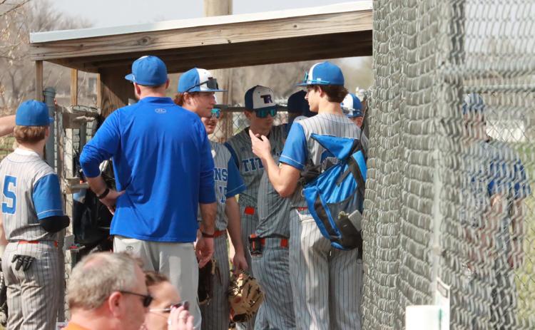 The Twin River Titans prepare to take on the St. Paul/Palmer Wildcats in Osceola a few weeks ago. The Titans have one game to play before districts. PCN file photo by Ken Kush.