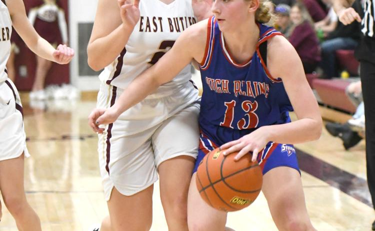 Courtney Carlstrom scored a team-high 10 points on Thursday against East Butler. PCN photo by Calvin Holtz