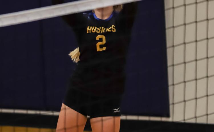 Brooklyn Baker sets for SRC in Saturday’s match. PCN photo by Blaine Winslow. Meridian 2, Osceola 0