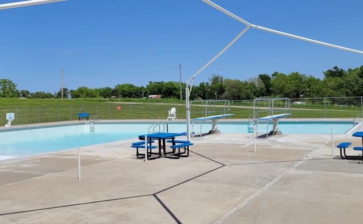 Above: The Osceola Pool opened on Memorial Day. Below: The Stromsburg pool opened last Saturday. PCN photos by Beth Sparrow and Cienna Friesen.
