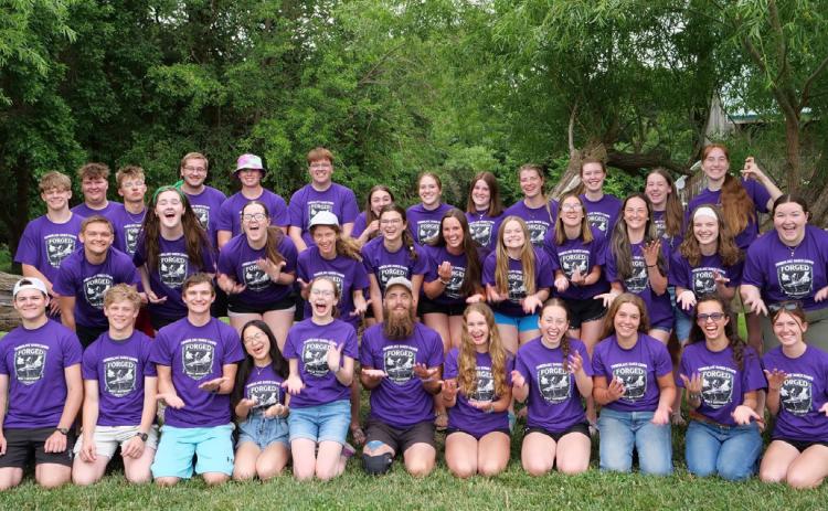 The staff at Timberlake Ranch Camp prepared for campers. They are currently in week three of camp. Photo provided.
