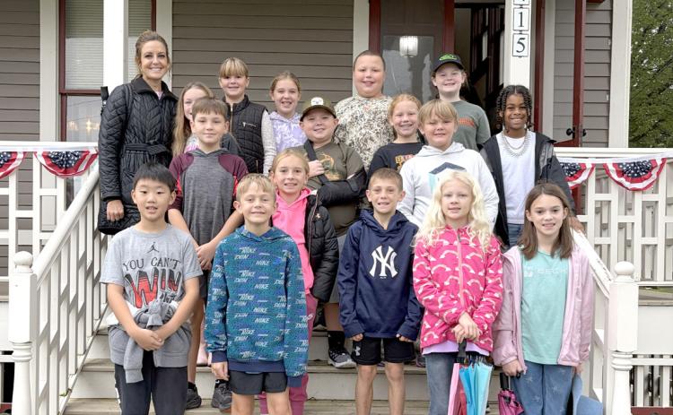 Above: Osceola 4th graders visited the museum. Below: Cross County 4th graders visited the museum. Photos provided.
