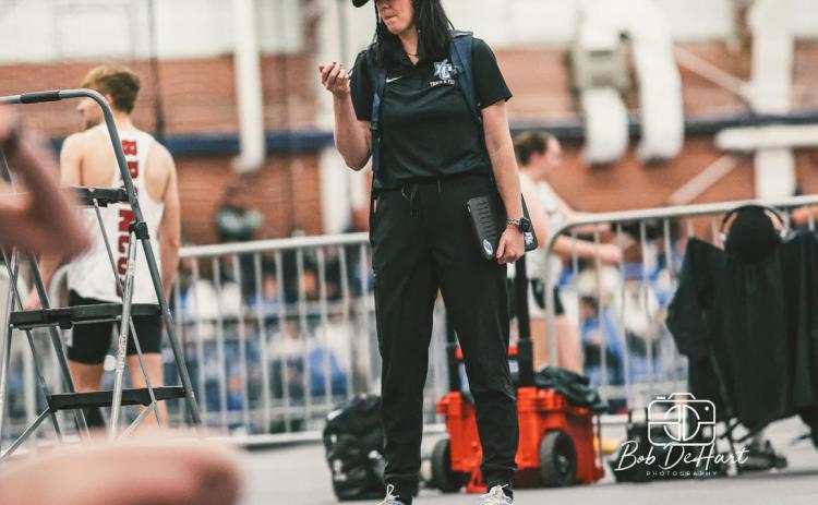 Camery Nielsen/Boyd graduated from Cross County High School in 2014. She excelled as an athlete at York College and now she is sharing her knowledge with the athletes as an assistant coach on York University Panthers Track and Field teams. Photos provided courtesy of Bobby DeHart.