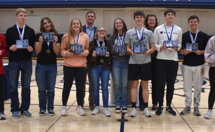 Cross County Recognizes Academics