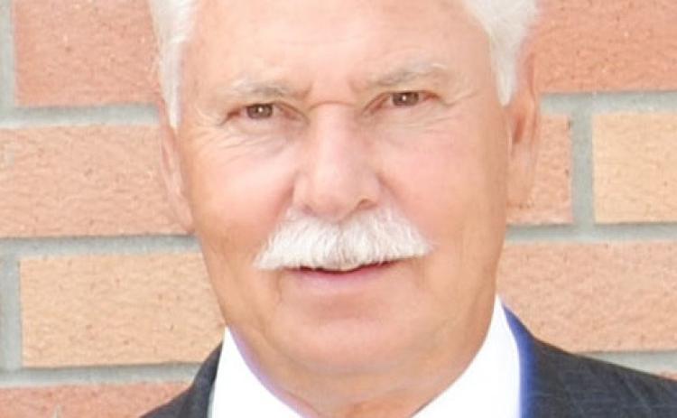 George Palmer celebrates 50 years as a funeral director. PCN photo by Rick Holtz.