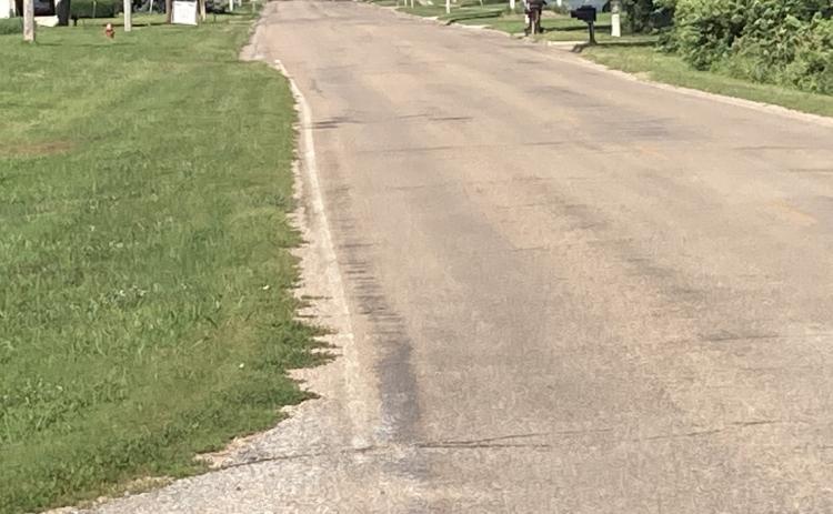 Funding for 9th Street reconstruction has advanced to be voted upon. Here is 9th Street in Stromsburg which will get more curbs and uniform width upon funding and construction. PCN photo by Kirk Sparrow.
