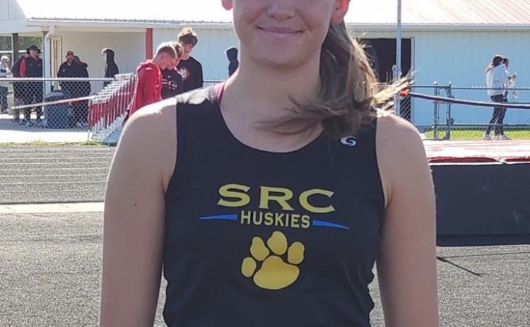 These two junior high Shelby-RC athletes competed at the A-Town Track and Field Meet in Aurora. Kierslyn Cattau finsihed 5th in the LJ and Ryley Augustin was 16th in the 800. Photos provided.