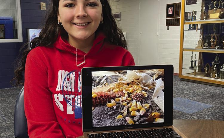 High Plains senior Roberta Hines was selected as a winner in Nebraska Senator Ben Sasse’s photography contest. PCN photo Rick Holtz