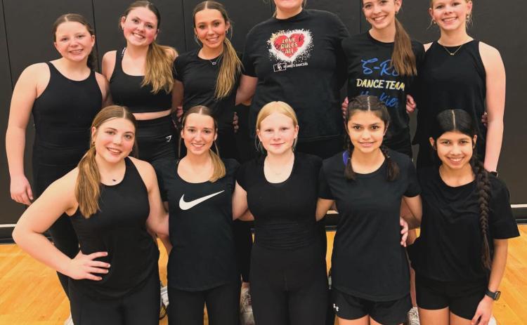 The 2024-25 cheer/dance squad was announced. Seniors will be Jordyn Donner (dance captain) and Katelyn Nekl (cheer captain). They will be joined by junior Kendall Nickolite, sophomores Olivia Frederick, Charlie Thompson and Leah Whitmore and freshmen Madison Augustin, Adelynn Favors, Ashlyn Long, Brooklyn Sumner, Vienna Thelen and Anisha Ibarra Vallejo. Photo provided.
