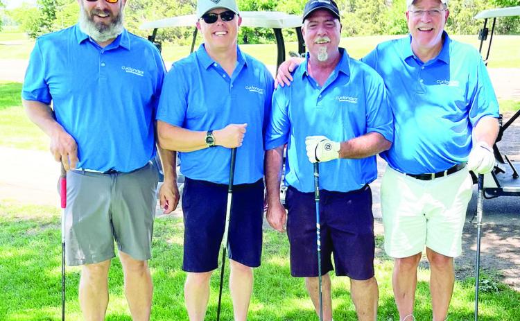 FIRST PLACE—Team Cyclonaire: Team members: Daniel Ienn, Brandon Kliewer, Kirk Uffelman, Dustin Lemberg. Photo was provided.