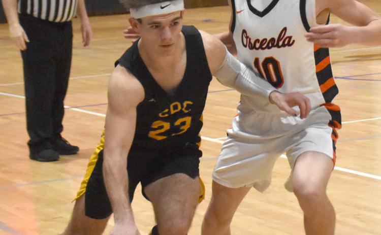 Huskies senior Payton Sliva (left) and Bulldogs senior Kolton Neujahr are no strangers to the Crossroads Conference Tournament. PCN photo by Beth Sparrow