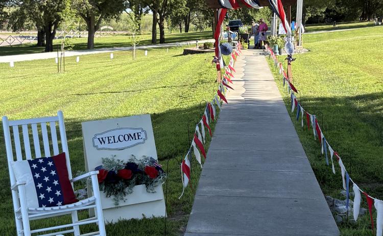 Osceola Garden Tour was held last week. Here is a photo taken at the Osceola cemetery. PCN photo by Beth Sparrow.
