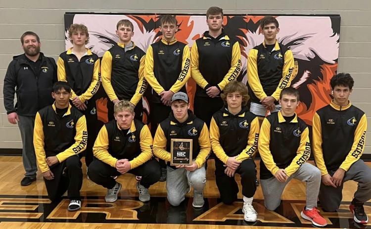 Husky Wrestling Takes 2nd at North Bend