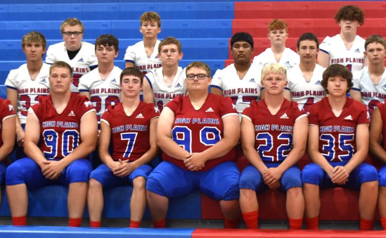2024 Storm football: (left to right front) Camden Morris, Hudson Urkoski, Caleb Sharman, Haden Helgoth, Kaden Rieken, Gage Friesen, Maddix Fuhrman, Raul Marino, Ayden Hans. Second row: Chase Owens, Carter Urkoski, Kyler Hans, Carson Swedenburg, Neddy Lesiak, Aaron Brown, Jacob Lesiak, Brodey Spurling. Back row: Jacob Engler, Colin Howell, Makayo Confer, Xevin Podliska. PCN photo by Beth Sparrow.