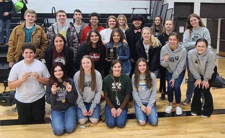 The Shelby-Rising City Speech Team competed at Fullerton. The varsity team was meet runnerup and the Novice team came in 4th place. Shelby-Rising City Schools photo