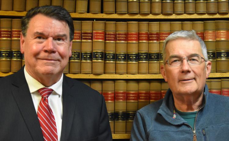 Kelly Thomas with Svehla Law will be taking over Jim Papik’s practice and office in Stromsburg. PCN photo by Cienna Friesen.