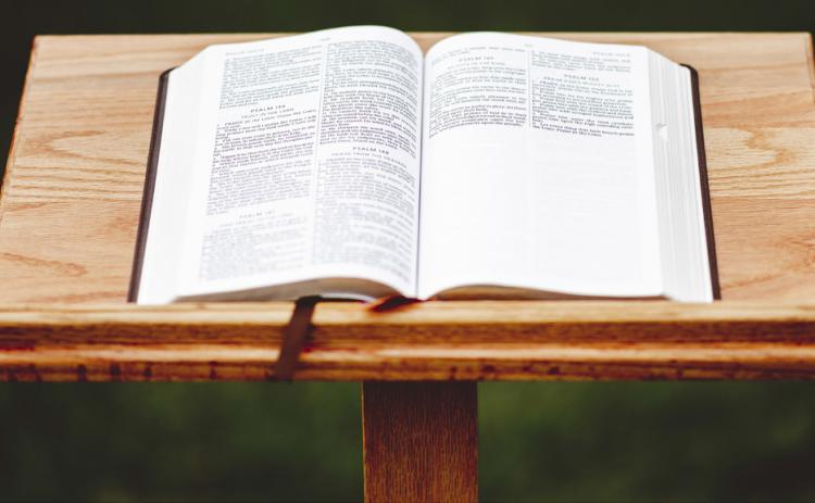 Bible reading is an integral part of a Christian’s life. Bible photo provided.