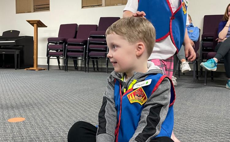 The kids always enjoy age-appropriate games each week.