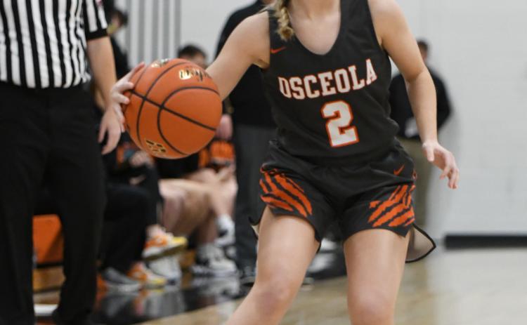 Sierra Boden had two steals and two points in Osceola's 36-24 loss to Sutton on Friday. PCN file photo by Rick Holtz