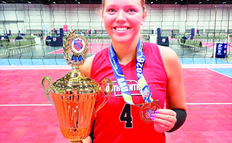 South Central 18 Black Caps Historic Club Career with Third-Place Finish at AAU Girls National Volleyball Championships