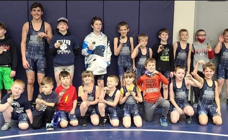 The Little Cougars Wrestling team is gearing up for another season. Photo provided