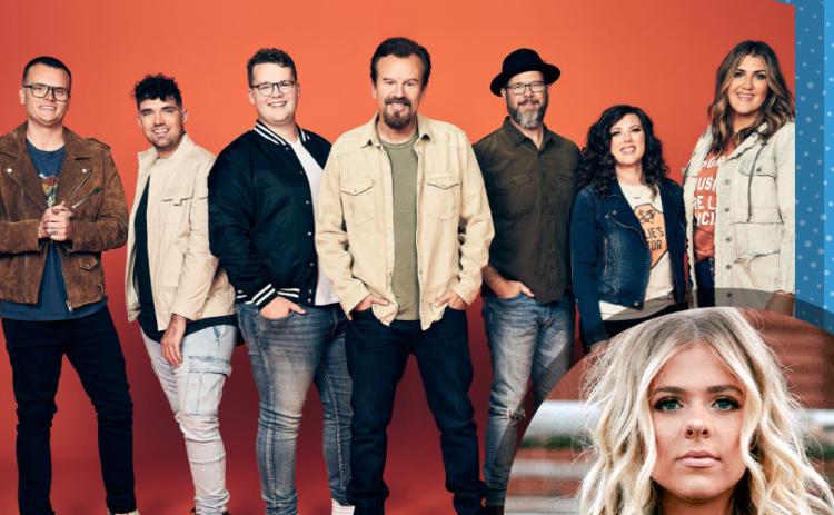 Christian artists Casting Crowns with special guest Anne Wilson will perform on Sunday, August 25th. Tickets for this event are sold out! Graphic provided.