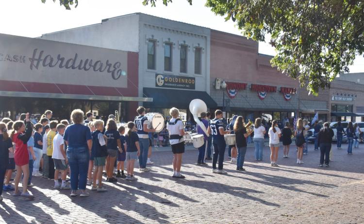 The 2026 Cross County Homecoming Parade was held on Friday, September 18th in Stromsburg and Benedict. The Cougars Band, Flag Corp and elementary students all marched in this year’s parade. PCN photos by Beth Sparrow.