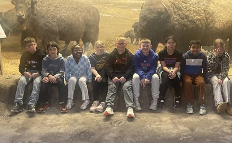 High Plains fourth graders took a field trip last week to Morrill Hall in Lincoln. Photo was provided